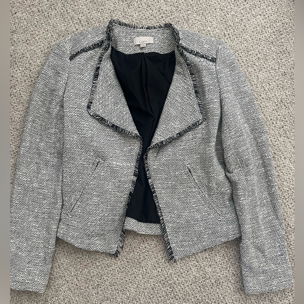 Loft tweed jacket